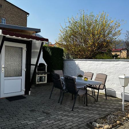 Christels Ferienwohnung 1 In Thale Mit Sonnenterrasse Und Grill Exterior foto